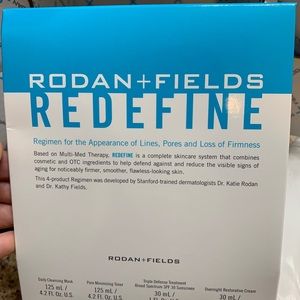 Rodan + Fields Redefine skin care regimen